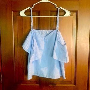 Never worn stripped top